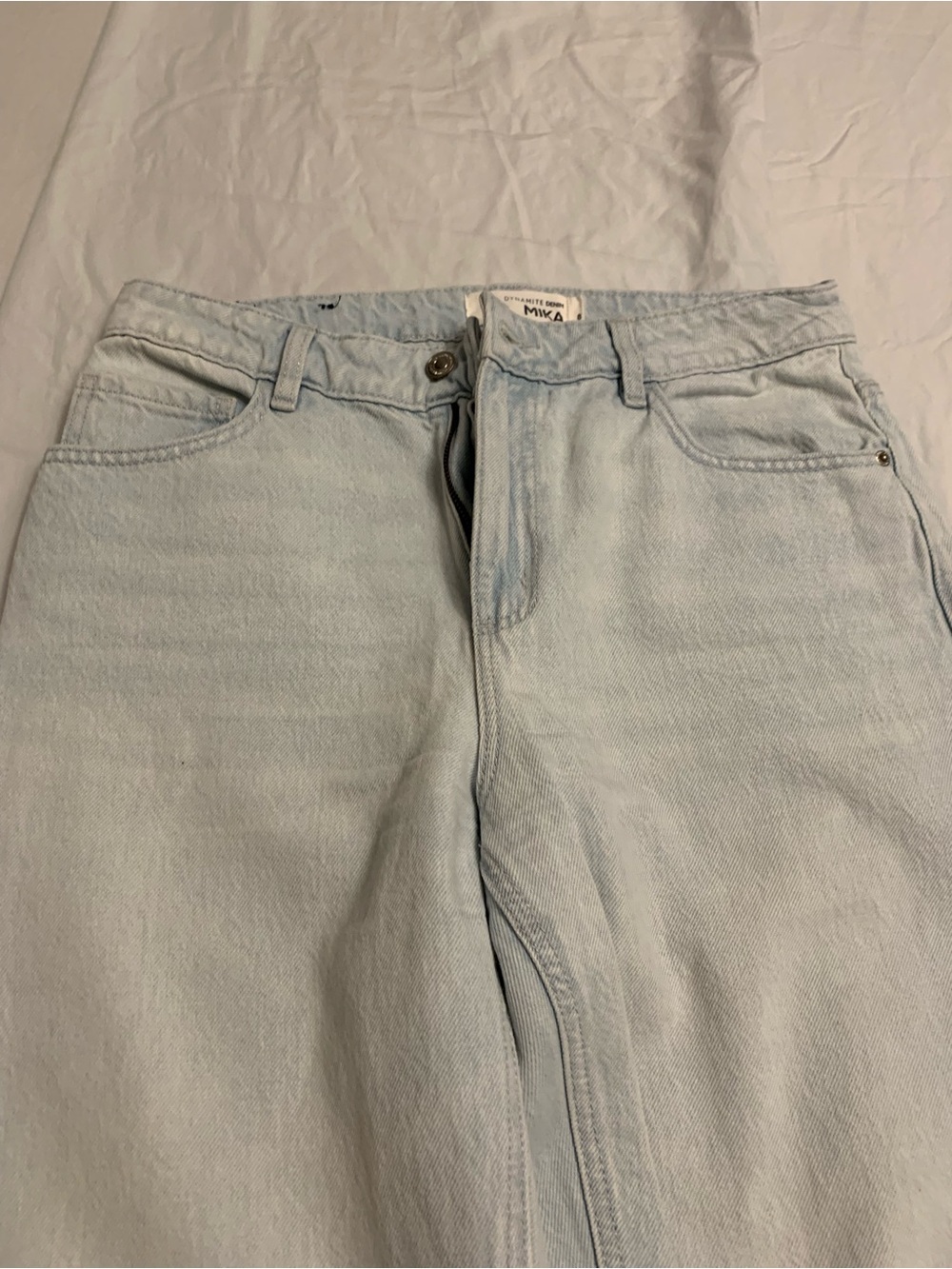 Dynamite High-Rise Jeans - Light Blue Denim